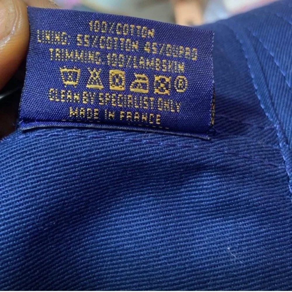 Navy reversible,
Monogram Hat - Picture 6 of 11